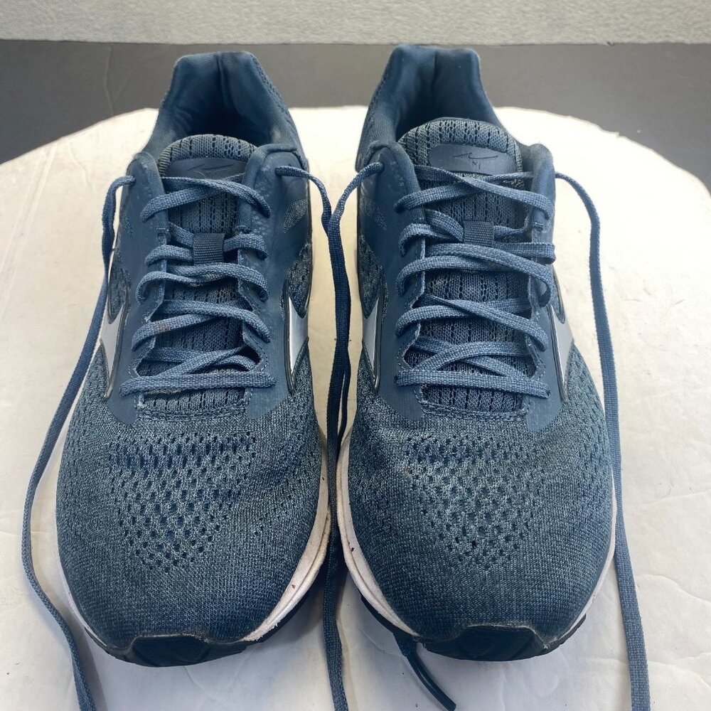 Mizuno Wave Creation Waveknit Running Shoes Sneakers Womens Size 12  Gray Gym